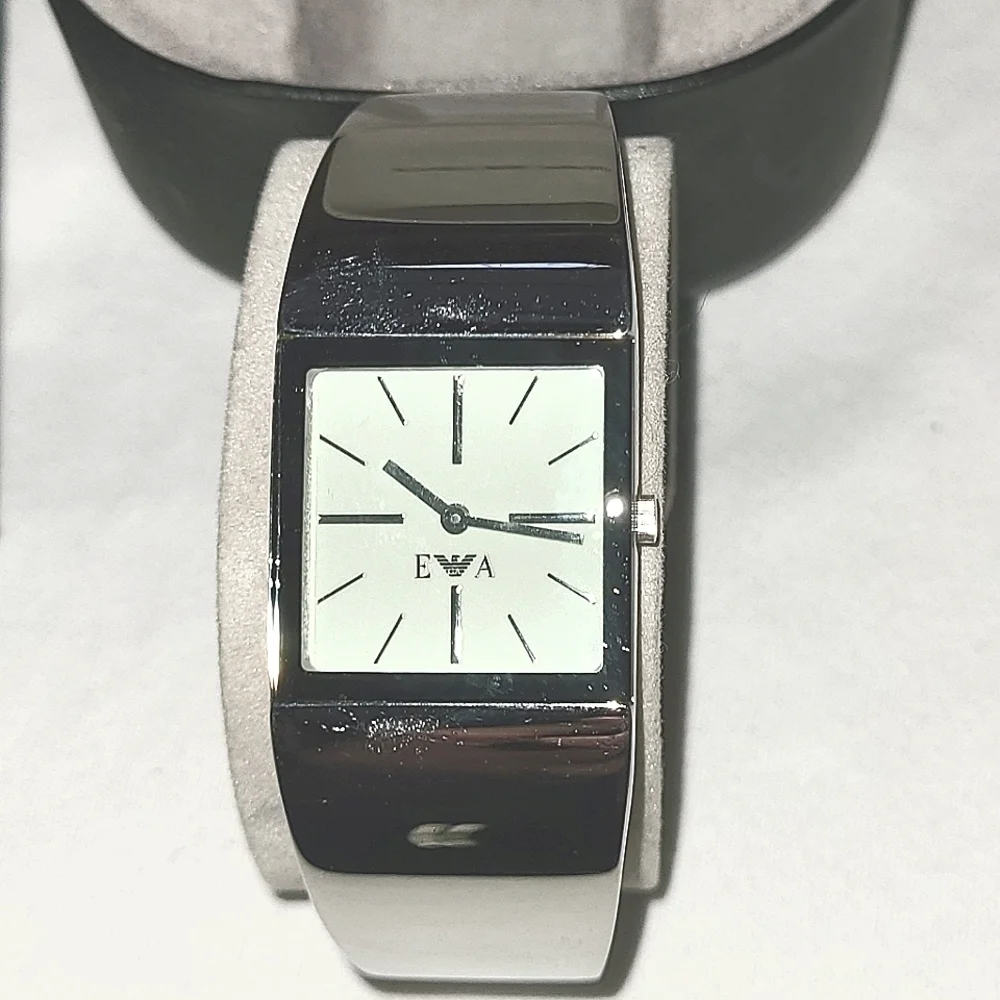 Unique Emporio Armani Stainless Steel Hard Band in Box